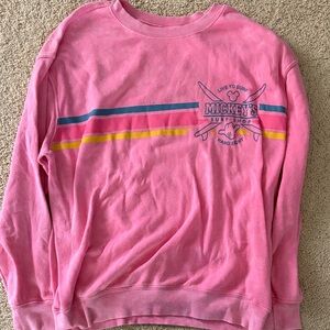 Disney Pink Crew Neck Sweater